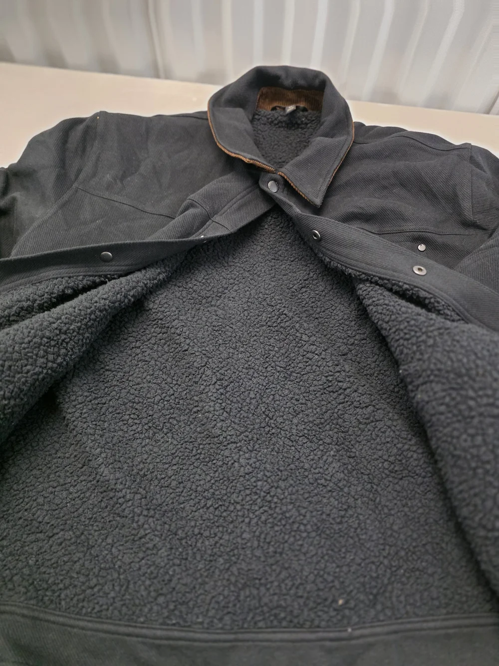 Banana Republic Fleece Sherpa Lined Jacket Men's Size XL